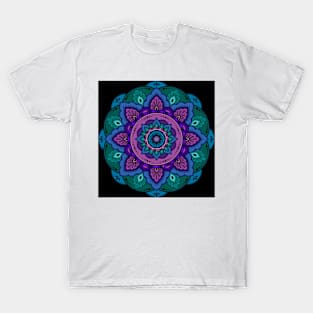 Floral Mandalas 210 (Style:5) T-Shirt